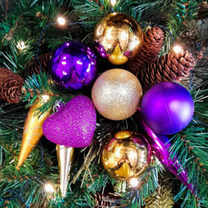 Gold & Purple (5ft)